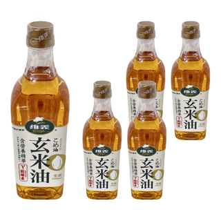 維義 玄米油 日本中小學營養午餐指定用油, 1L, 5瓶