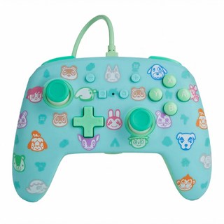 PowerA 任天堂官方授權 增強款有線遊戲手把, 151838801, 動物森友會, 1個