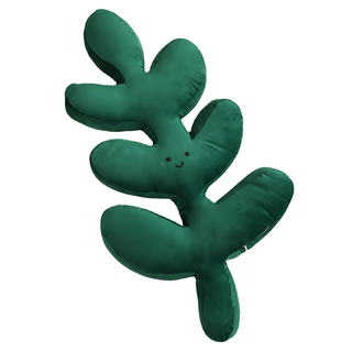 Mega IG居家植感美學抱枕 混色系聚酯纖維抱枕套 PP棉填充, 新枝, 依圖片所示