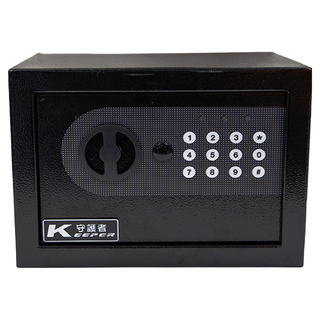 KEEPER SAFE BOX 守護者保險箱 小型投入密碼保險箱 附鑰匙 尊榮黑 23x17x17cm