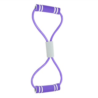 小麥購物 8字拉力繩 Y773 33g, 4個, 紫色