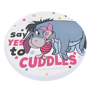 收納王妃 迪士尼 星星款 硬式珪藻土杯墊, 屹耳小豬, 2個