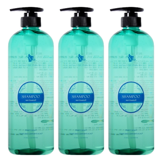 長髮公主的秘密 冰晶抗屑洗髮精, 1L, 3瓶