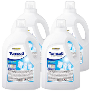 Tamsaa Basic 小蘇打洗衣精 4L 1桶, 4桶