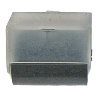 PLUS 普樂士 Roller Ken'pon 滾輪個人資料保護章 專用印面卡匣, 黑色, 1盒