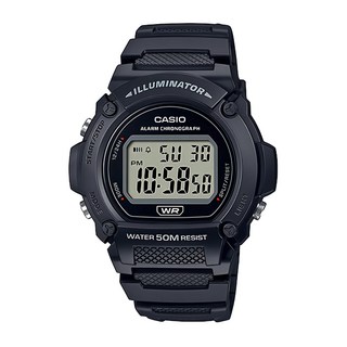 CASIO 卡西歐 手錶 W-219H-1AVDF, 黑色, 1支
