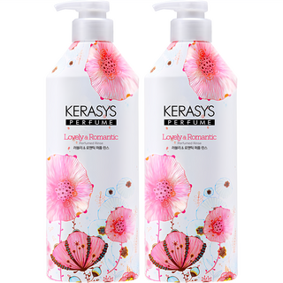 KERASYS 香氛潤髮乳 Lovely & Romantic Set 2瓶, 980ml