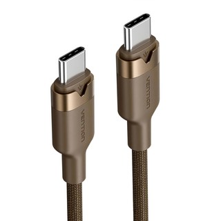 VEnTIOn 威迅 TRD Type-C-Type-C 充電線, 2m, 沙漠金色, 1條