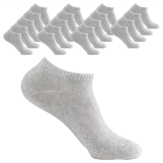 AHOYE 天天換免洗襪子 男女款灰-20雙 精梳棉, 20 x 9 x 0.5cm
