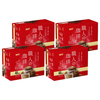 ucc 職人醇香便利沖咖啡 香甜, 40包, 7g, 4盒