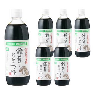 DAISHO 大醬 香菇昆布醬油露 四倍濃縮 適合多種料理, 500ml, 6瓶