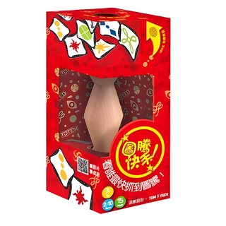 圖騰快手桌遊，70張卡牌，有機棉袋，2-10人，7+歲, 1盒