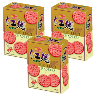 福義軒 紅麴薄餅, 220g, 3盒