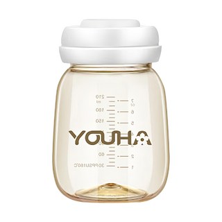 YOUHA 優合 PPSU 寬口儲乳瓶 210ml, 180°C 耐熱, 德國進口, 不含雙酚A, 1個