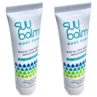 SUU balm 速膚寧 神經醯胺乳霜 舒緩乾燥引起的肌膚搔癢 乾癢/敏膚適用, 75ml, 2條