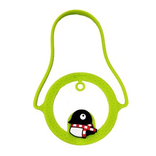 Bone 蹦克 Cup Tie 環保杯綁 飲料提袋, 企鵝綠, 1個