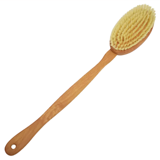 FALLER 芙樂德國百年鬃梳刷具 德國製馬毛深層放鬆筋膜可拆式按摩刷 (乾刷/沐浴), 1支