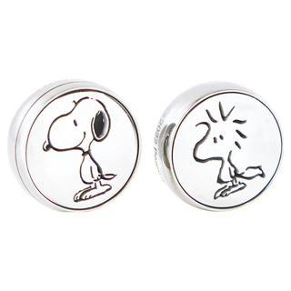 PEANUTS 史努比 口罩香氛扣, 雷雕史努比 白色, 1組