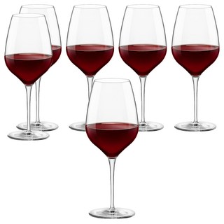 Bormioli Rocco InAlto TRE 強化無鉛水晶酒杯, 430ml, 6個