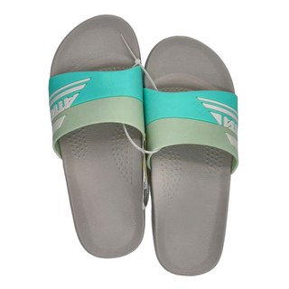 ATTA 運動風圖紋室外拖鞋, 水綠色, 250mm