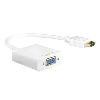 Kinyo HDMI轉VGA影像轉接器 23cm 34g, HDV-011, 1個