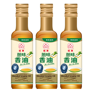 福壽實業 蔥味香油 220ml, 蔥香濃郁、層次豐富, 適合涼拌料理、沾醬提味, 3瓶