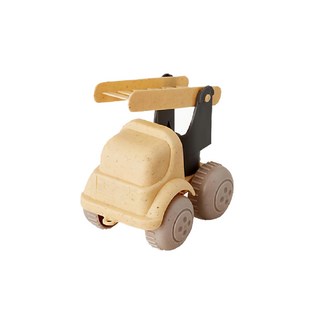 VIKINGTOYS 可愛雲梯車 瑞典品牌 原裝進口 專為幼童設計的安全玩具 通過全球多項檢驗, 莫蘭迪色系起司乳酪, 1入, 1個