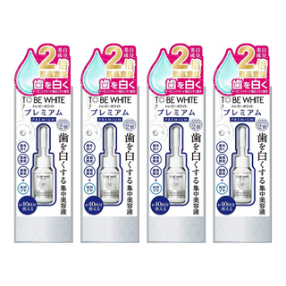 TO BE FRESH 2倍瞬白極致美齒精華液, 植萃精華 潔淨亮白, 金銀花萃取 去除牙齒表面汙垢, 7ml, 4瓶