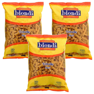 Biondi 義大利中螺絲麵 No.17, 500g, 3包