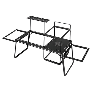 ShineTrip 山趣 IGT露營桌 2.0, 霧黑色, 1個