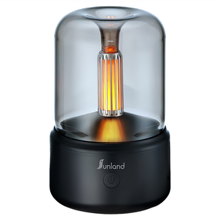 Sunland 燭光香薰精油水氧機 水箱容量120ml 可添加水溶性精油, SLCD005, 黑色