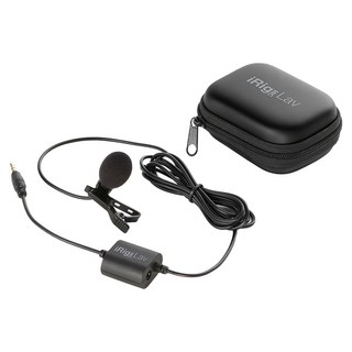 IK MULTIMEDIA iRig Mic Lav 領夾式麥克風 附可卸除式防風罩, 單一商品, 黑色