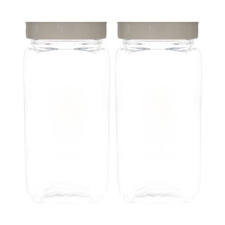 iLock 方形玻璃醬料罐, 2L, 2個