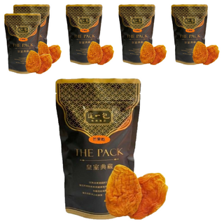 這一包 頂級芒果乾，無添加防腐劑、人工色素，果乾口感扎實, 90g, 6包