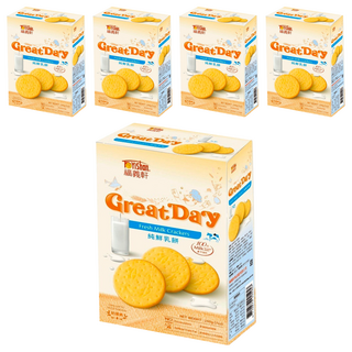 福義軒 純鮮乳餅 Great Day 200g, 5盒