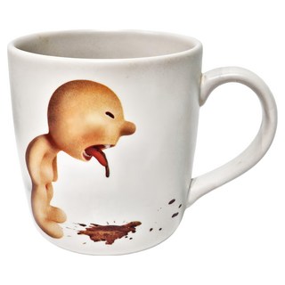 Propaganda MR.P 馬克杯 陶瓷材質, 難以下嚥, 1個