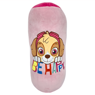 PAW PATROL 汪汪隊立大功 卡通圓形枕, 天天 粉色, 1個