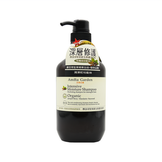 Amma Garden 艾瑪花園 摩洛哥堅果新生修護洗髮精 750ml 適合乾枯粗硬及染燙後髮質使用 有機成分配合, 1瓶