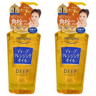KOSE 高絲 softymo 絲芙蒂 深層潔顏卸粧油, 240ml, 2罐