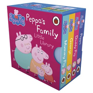 Peppa Pig 粉紅豬小妹 Peppa's Family Little Library, Ladybird