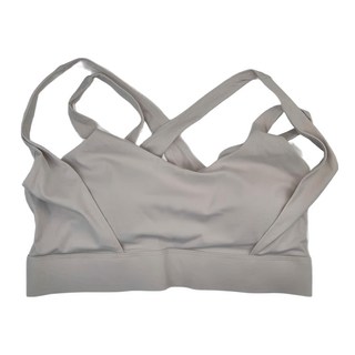 U領小心機運動背心 XL, 銀灰色