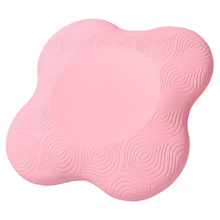 s-sportplus+ 瑜珈平板墊/片 粉色 高密度TPE材質 舒適止滑, 200 x 200 x 20mm, 1個