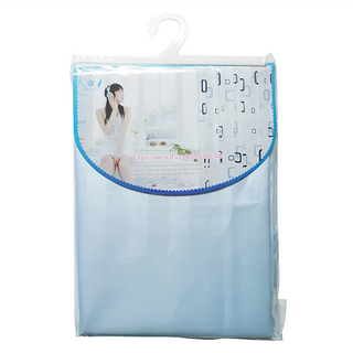 Toppuror 泰浦樂特 多龍高級防水浴簾 純白奧特, 180 x 180cm, 純白典雅, 1個