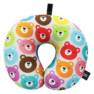 DQ&Co 緩衝顆粒護頸枕 U行枕 聚酯纖維