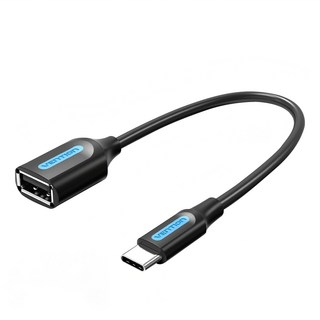 VEnTIOn 威迅 CCS系列 Micro USB 轉 Type C OTG 轉接線 Set 即插即用 連接手機/滑鼠/U盤, 0.15m, 2個