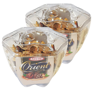 Tayas 蘋果造型盒東方榛果味可可製品, 850g, 2罐