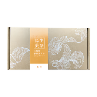源生美學 三胜肽膠原蛋白粉 薑黃口味 30包/盒, 6g, 1盒