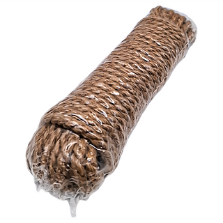 天然無油麻繩6mm*10公尺，手工藝DIY裝飾捆綁繩, 1入