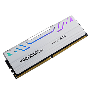 AITC 艾格 KINGSMAN 8GB 3200 UDIMM 桌上型電競超頻記憶體, DDR4 RGB, 1條