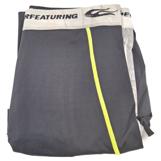 Superfeaturing 專業跑步三鐵 Hicolor運動壓縮緊身褲 黃綠, 黃線